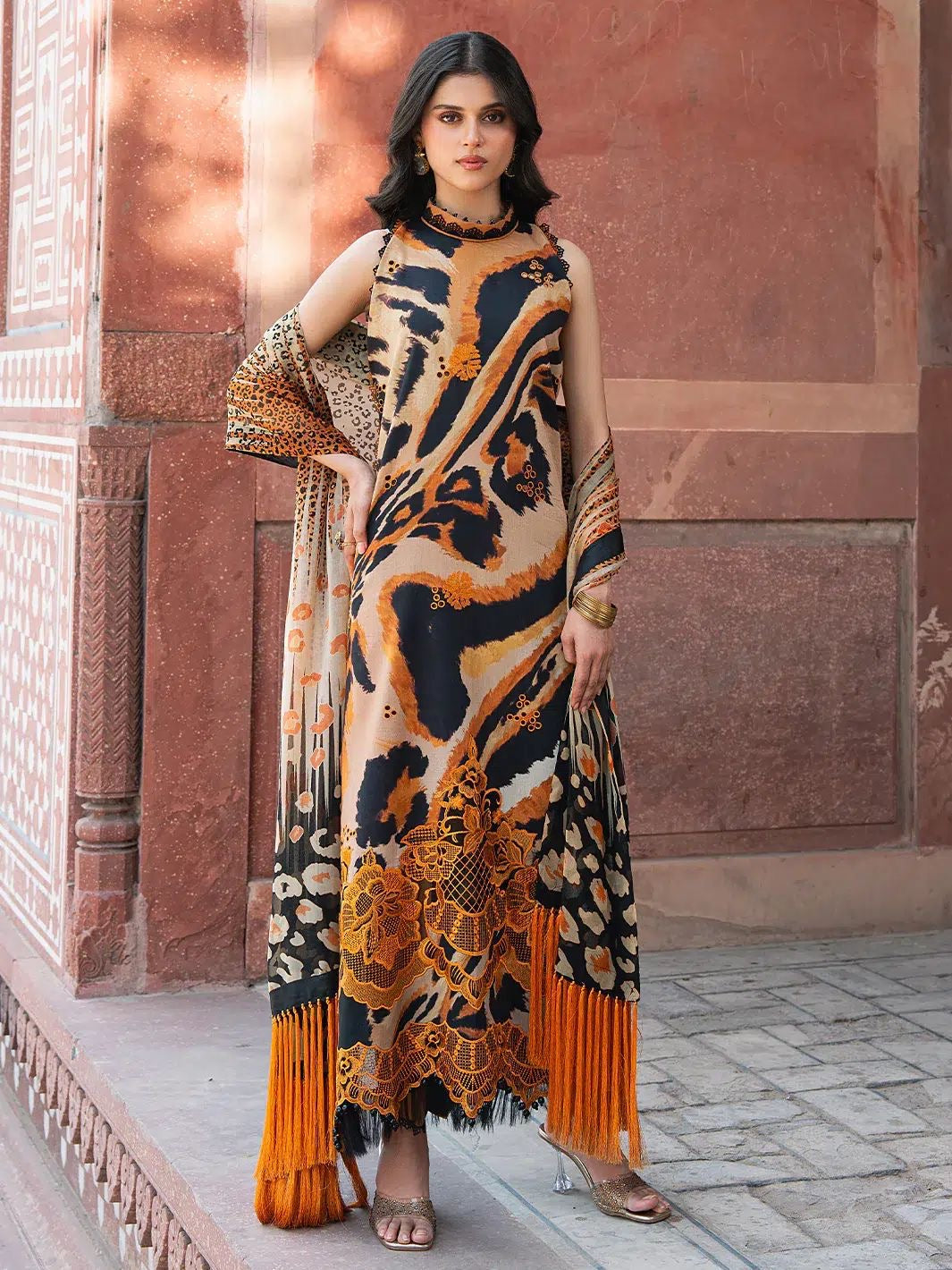 Silk embroidery