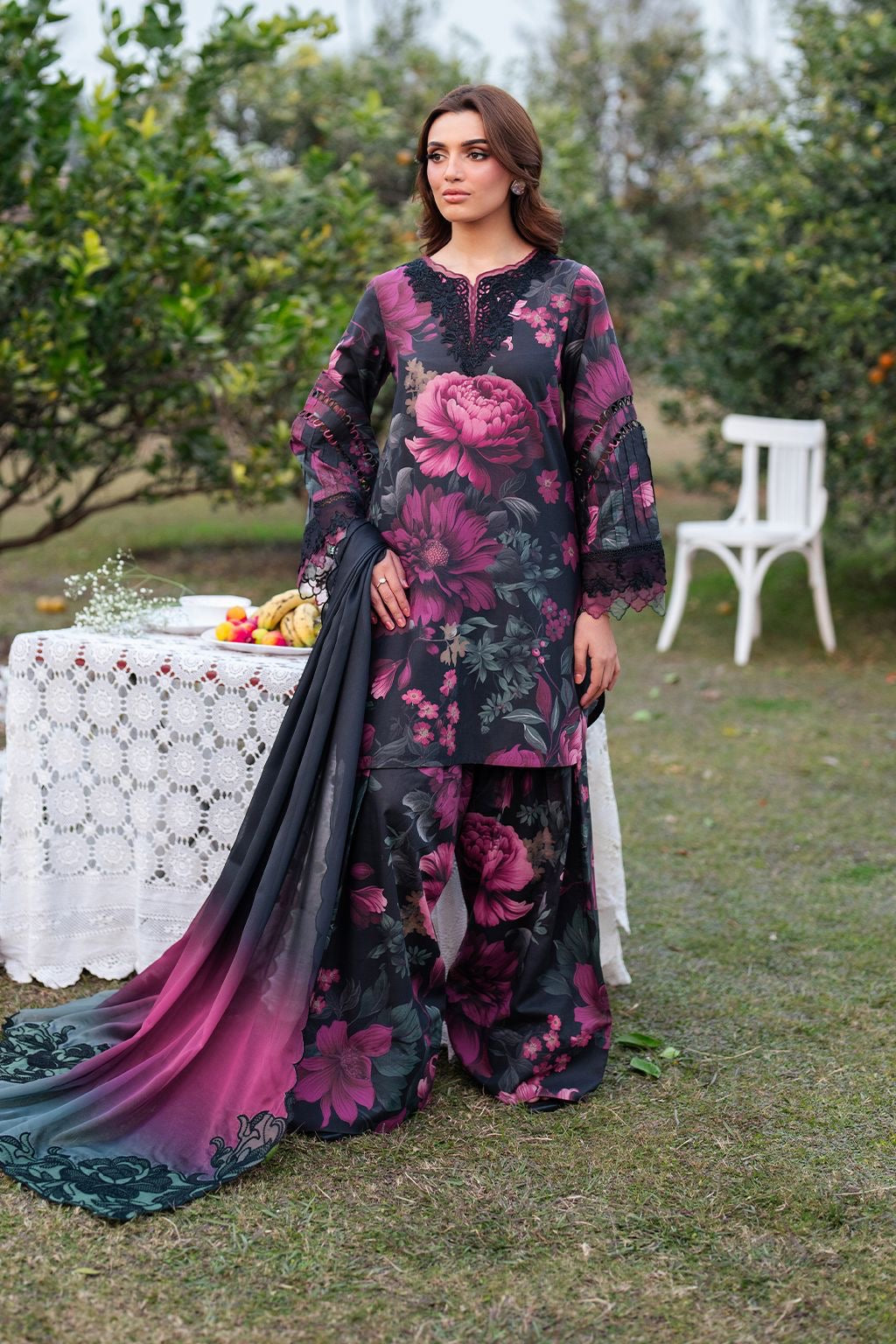 Linen embroidery