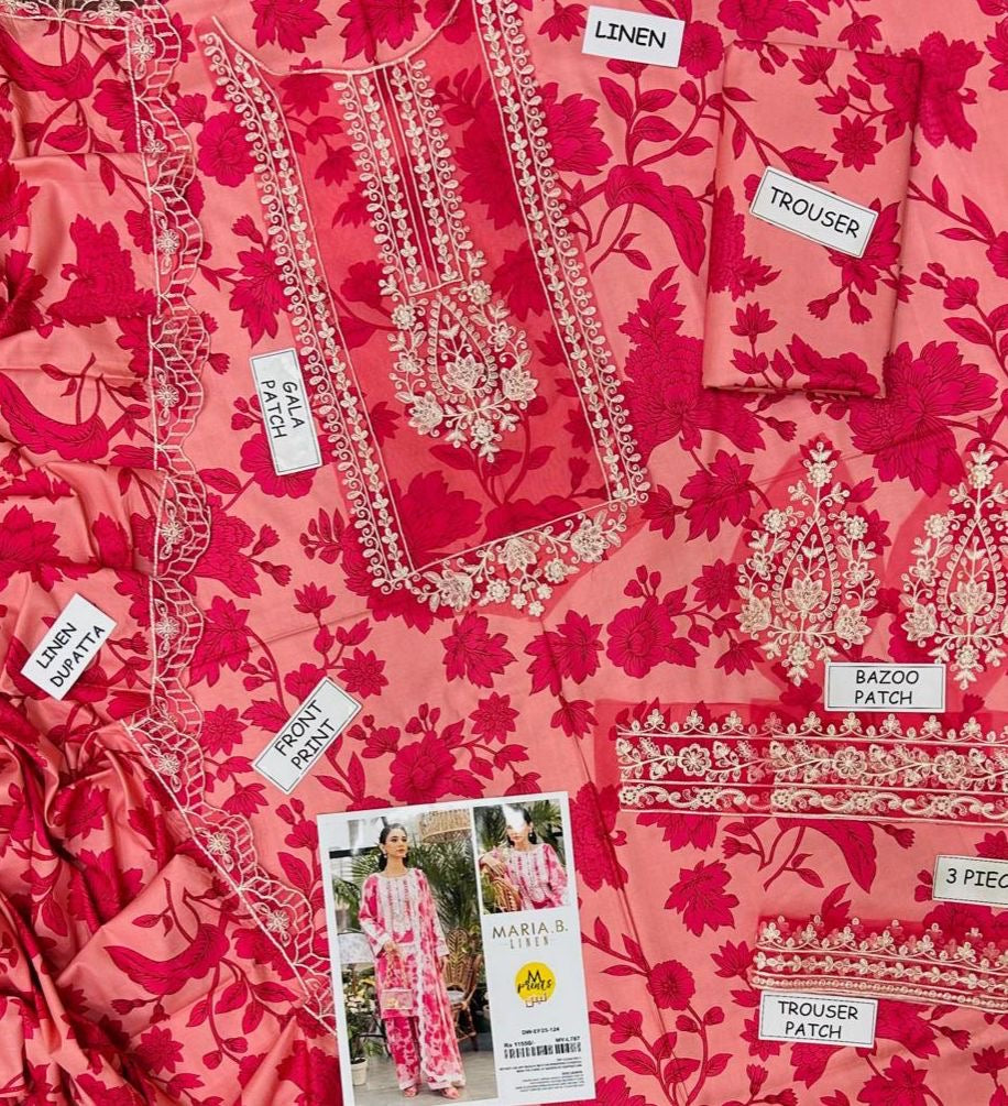 Linen embroidery