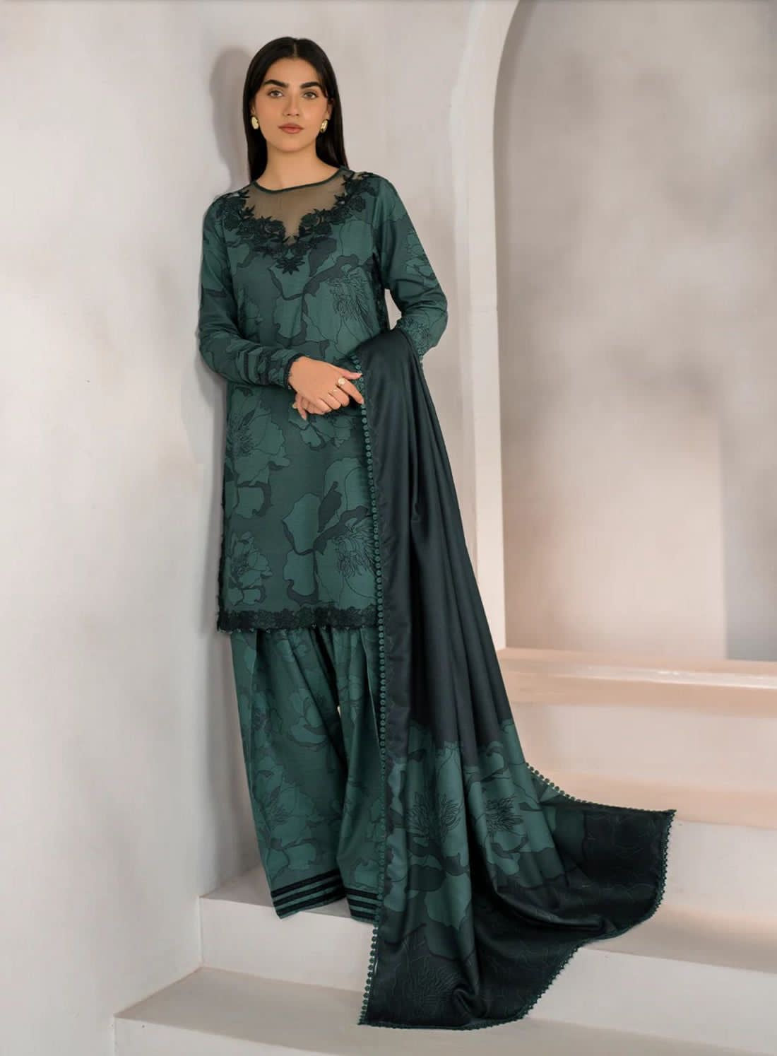 Linen embroidery