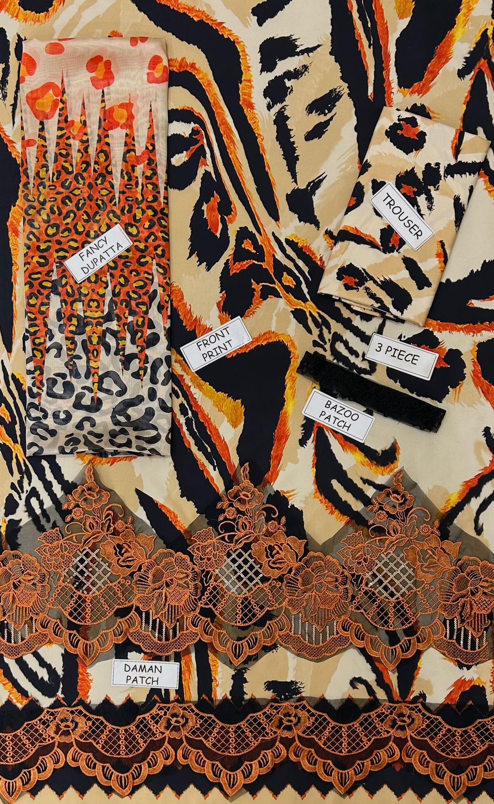 Silk embroidery